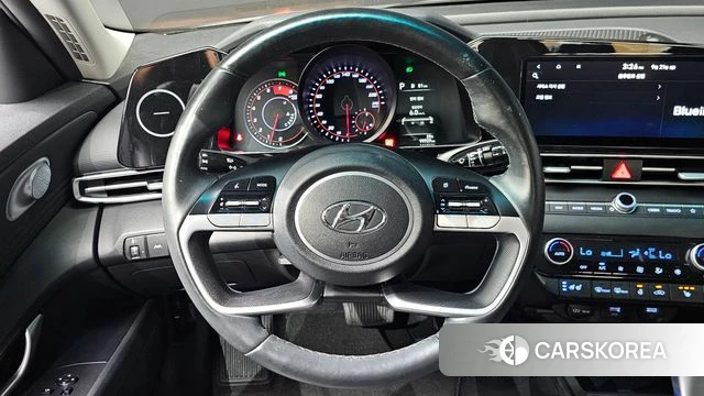 Hyundai Avante (CN7) 2022 Белый из Кореи, фото 4