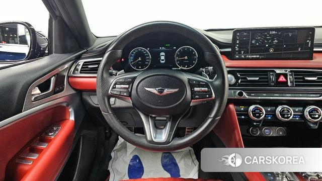 Genesis The New G70 2021 Синий из Кореи, фото 4