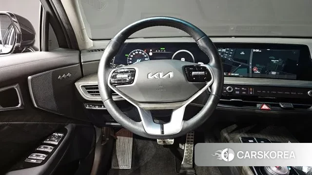 Kia K8 Hybrid 2022 Черный из Кореи, фото 4