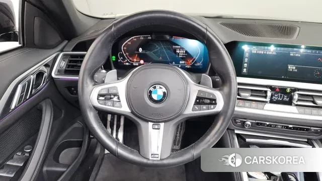 BMW 4 Series (G22) 2022 Черный из Кореи, фото 4