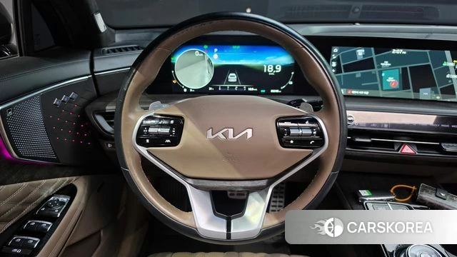 Kia K8 Hybrid 2023 Черный из Кореи, фото 4