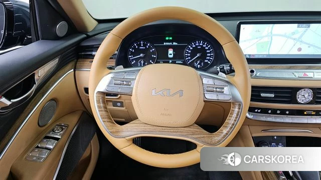 Kia The New K9 2nd generation 2022 Темно-зеленый из Кореи, фото 4
