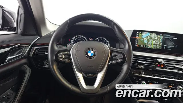 BMW 5 Series (G30) 2018 Черный из Кореи, фото 4