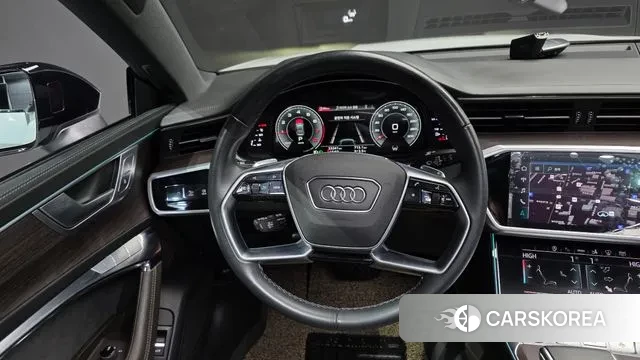 Audi A7 (4K) 2022 Белый из Кореи, фото 4