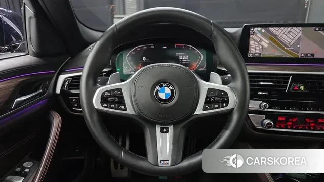 BMW 5 Series (G30) 2019 Синий из Кореи, фото 4