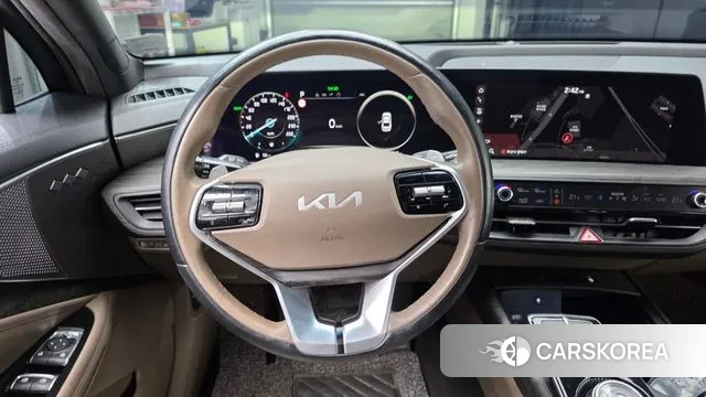 Kia K8 Hybrid 2021 Серый из Кореи, фото 4