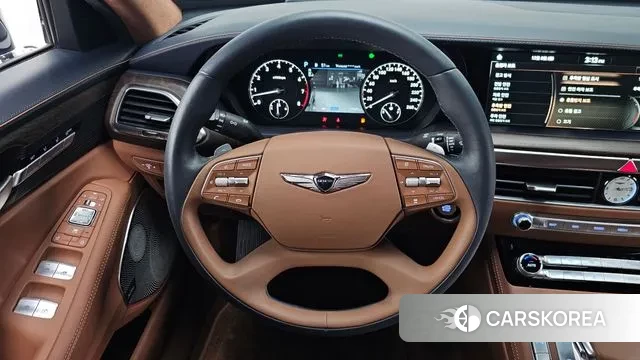 Genesis G90 2021 Синий из Кореи, фото 4