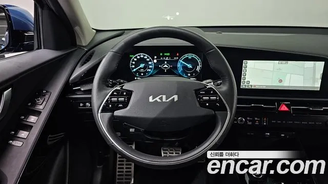 Kia Di Ol Nu Niro 2022 Синий из Кореи, фото 4