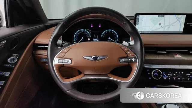 Genesis G80 (RG3) 2023 Темно-зеленый из Кореи, фото 4