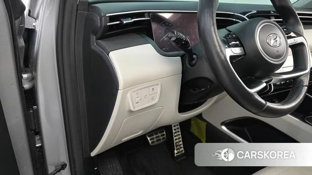 Hyundai Tucson Hybrid (NX4) 2022 Серебристо-серый из Кореи, фото 4