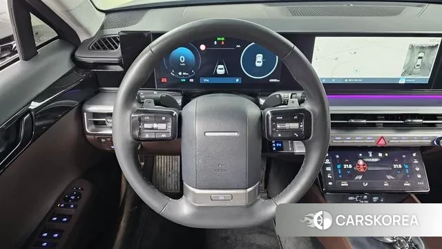 Hyundai Grandeur (GN7) 2023 Серебристо-серый из Кореи, фото 4