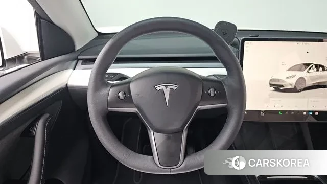 Tesla Model Y 2023 Белый из Кореи, фото 4