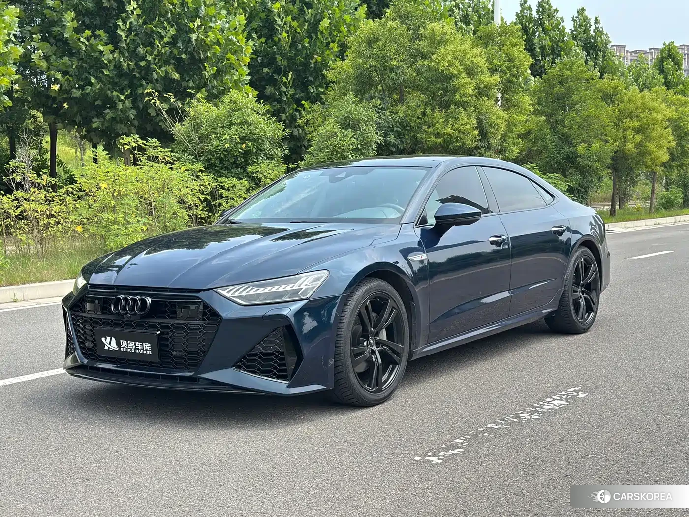 Audi A7L 2023 Синий из Китая, фото 4