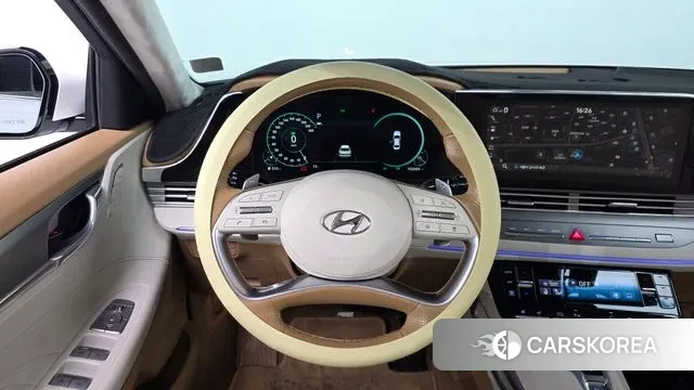Hyundai The New Grandeur IG Hybrid 2019 Белый из Кореи, фото 4