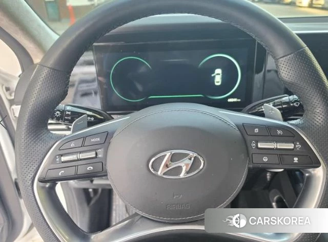 Hyundai The New Grandeur IG Hybrid 2021 Белый из Кореи, фото 4