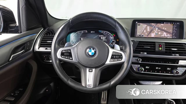 BMW X3 (G01) 2021 Черный из Кореи, фото 4