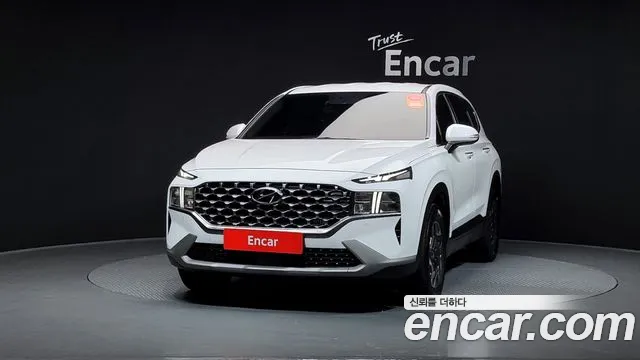 Hyundai The New Santa Fe 2021 Белый из Кореи, фото 4