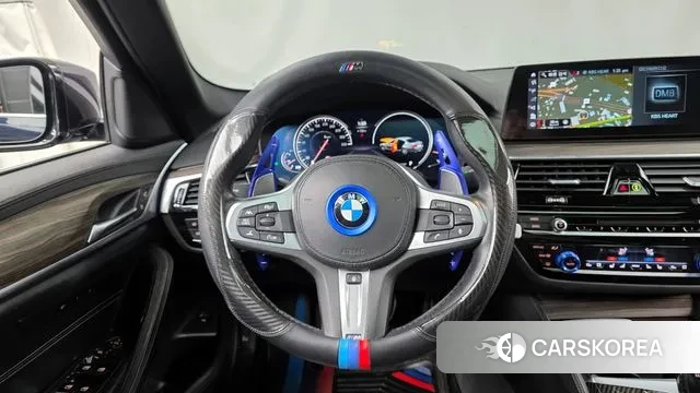 BMW 5 Series (G30) 2018 Черный из Кореи, фото 4