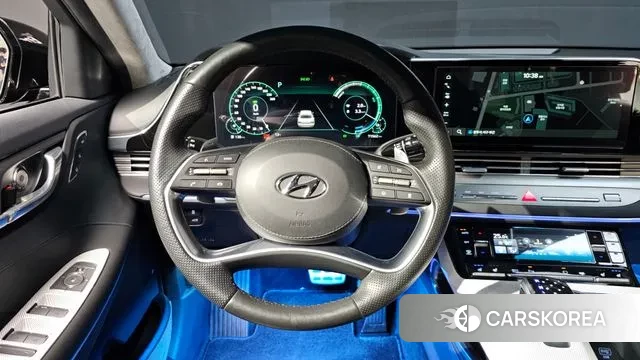 Hyundai The New Grandeur IG Hybrid 2021 Черный из Кореи, фото 4