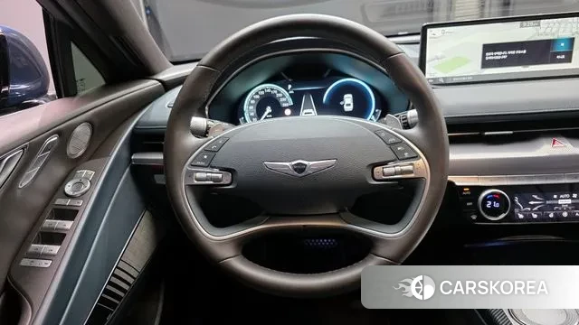 Genesis G80 (RG3) 2021 Синий из Кореи, фото 4