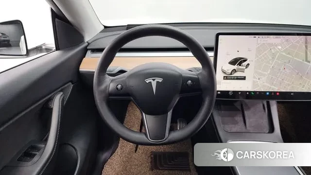 Tesla Model Y 2021 Белый из Кореи, фото 4