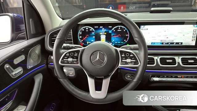 Mercedes-Benz GLE-Class W167 2022 Синий из Кореи, фото 4