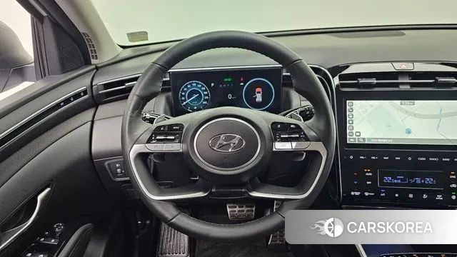 Hyundai Tucson Hybrid (NX4) 2023 Белый из Кореи, фото 4