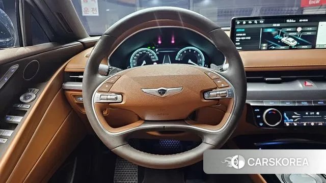 Genesis G80 (RG3) 2021 Синий нефрит из Кореи, фото 4