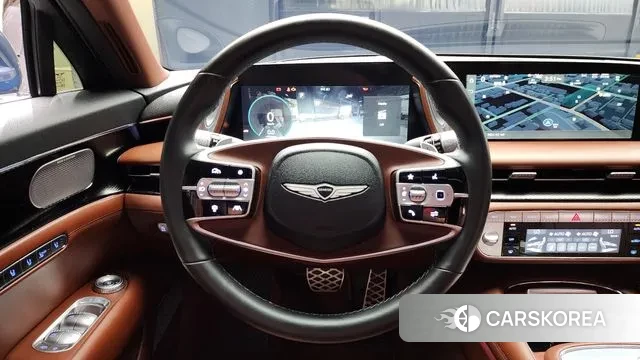 Genesis G90 (RS4) 2022 Синий из Кореи, фото 4