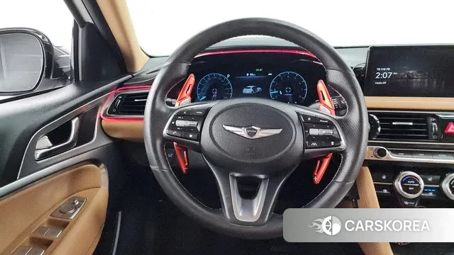 Genesis The New G70 2021 Белый из Кореи, фото 4