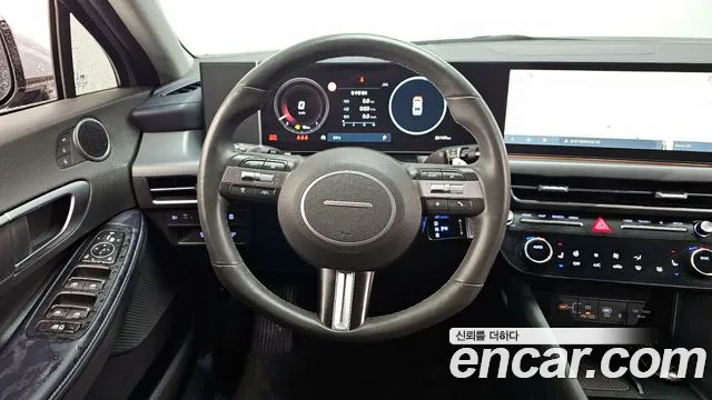 Hyundai Sonata D Edge (DN8) 2024 Небесно-голубой из Кореи, фото 4