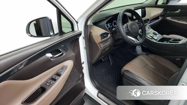 Hyundai The New Santa Fe 2021 Белый из Кореи, фото 4