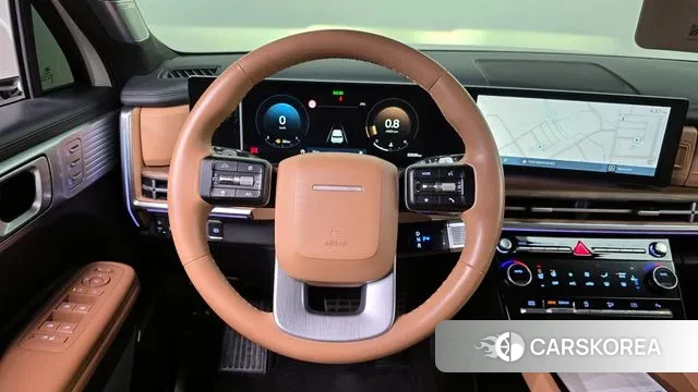 Hyundai Santa Fe (MX5) 2023 Серебристо-серый из Кореи, фото 4