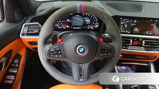 BMW M3 (G80) 2022 Серебристо-серый из Кореи, фото 4