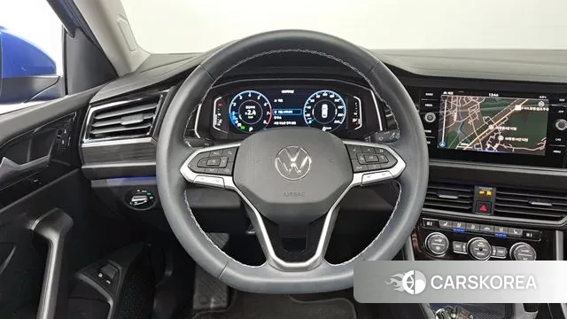 Volkswagen 7th Generation of Jetta 2023 Синий из Кореи, фото 4