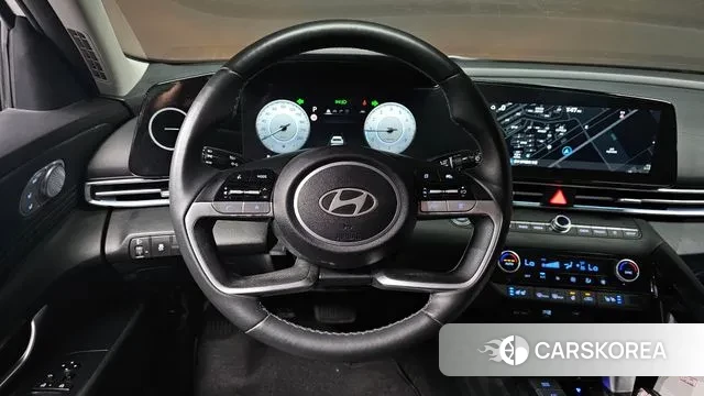 Hyundai The New Avante (CN7) 2023 Белый из Кореи, фото 4