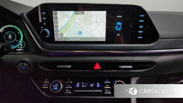 Hyundai Sonata Hybrid (DN8) 2023 Белый из Кореи, фото 4