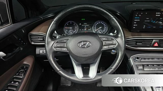 Hyundai The New Santa Fe 2021 Серый из Кореи, фото 4