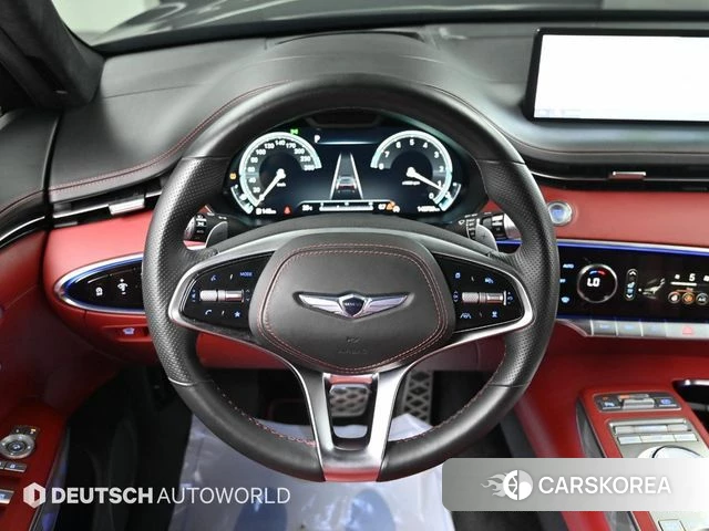 Genesis GV70 2021 Черный из Кореи, фото 4