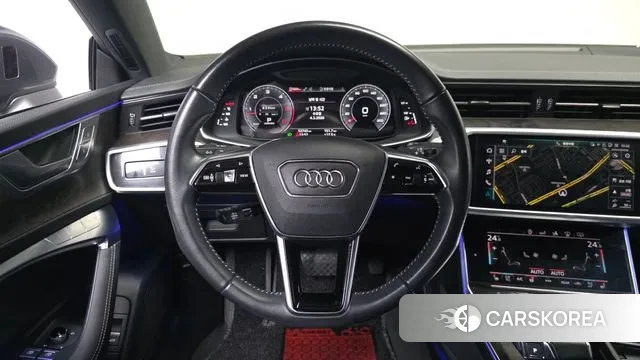 Audi A7 (4K) 2020 Серый из Кореи, фото 4