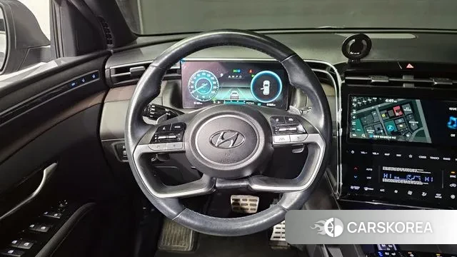 Hyundai Tucson Hybrid (NX4) 2021 Серый из Кореи, фото 4