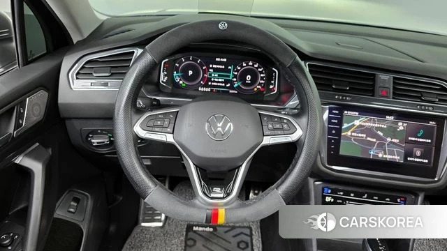 Volkswagen Tiguan Allspace 2022 Синий из Кореи, фото 4