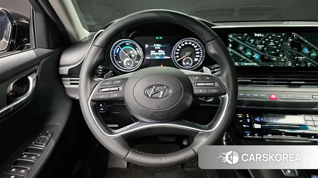Hyundai The New Grandeur IG Hybrid 2021 Черный из Кореи, фото 4