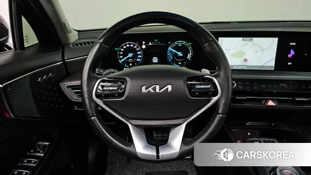 Kia K8 Hybrid 2022 Синий из Кореи, фото 4