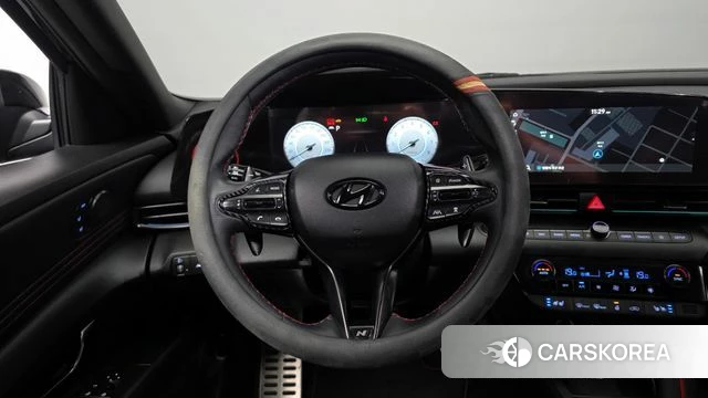 Hyundai Avante (CN7) 2022 Черный из Кореи, фото 4