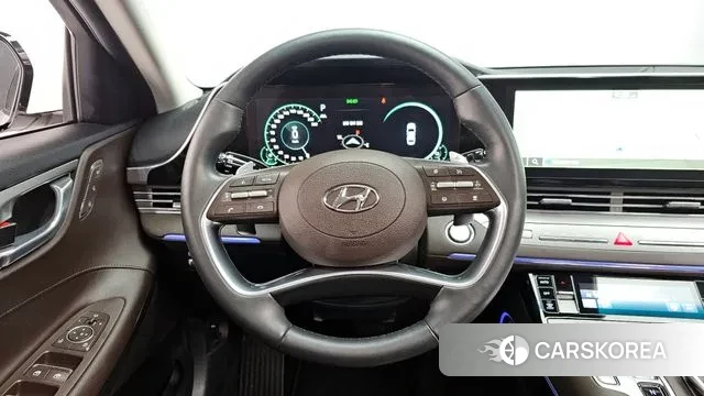 Hyundai The New Grandeur IG Hybrid 2021 Белый из Кореи, фото 4