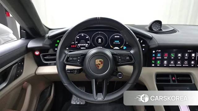 Porsche Taycan 2023 Серебристо-серый из Кореи, фото 4