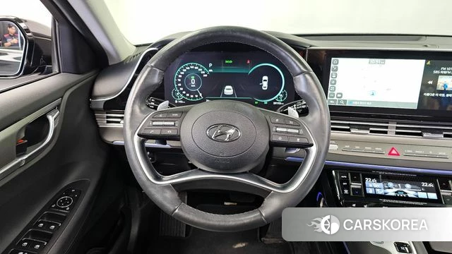Hyundai The New Grandeur IG Hybrid 2022 Черный из Кореи, фото 4