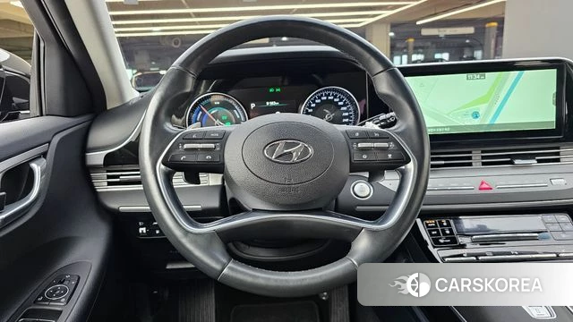 Hyundai The New Grandeur IG Hybrid 2021 Черный из Кореи, фото 4