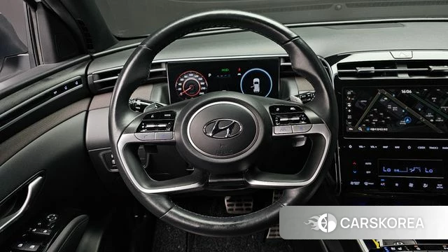 Hyundai Tucson Hybrid (NX4) 2022 Белый из Кореи, фото 4